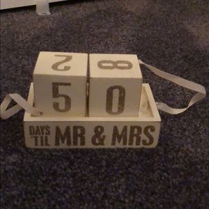 Wedding Countdown Blocks